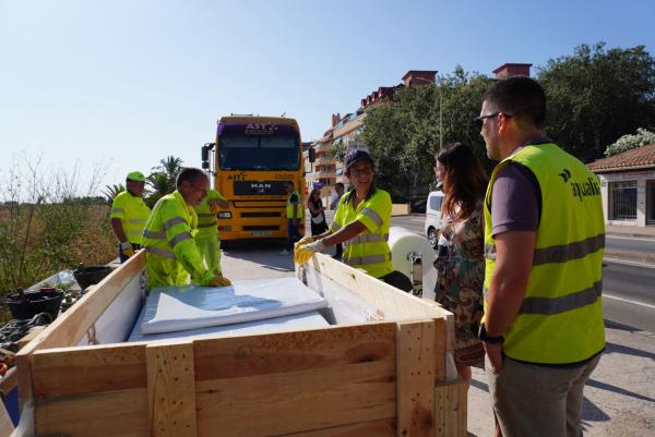 Finaliza la primera fase de los trabajos para evitar la intrusión marina en la red de saneamiento de Dénia